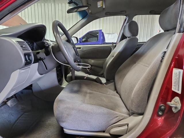 1Y1SK52892Z426900 - 2002 CHEVROLET GEO PRIZM BASE RED photo 7