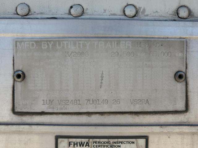 1UYVS24817U014926 - 2007 UTILITY VS2RA WHITE photo 10