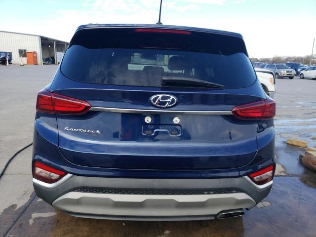 5NMS23AD8LH152957 - 2020 HYUNDAI SANTA FE SE BLUE photo 6