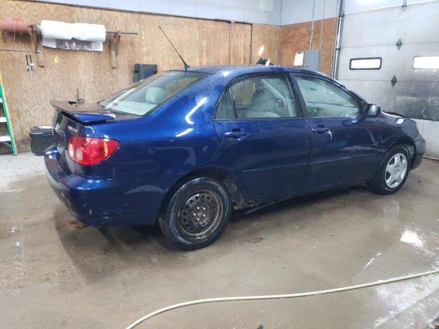 1NXBR32E05Z553087 - 2005 TOYOTA COROLLA CE BLUE photo 3