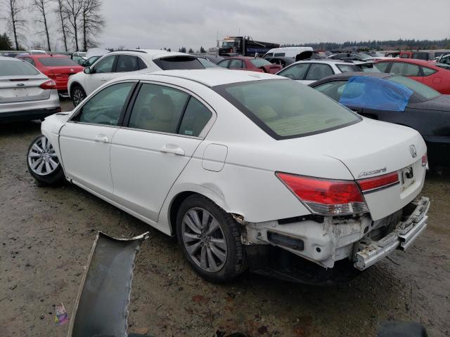 1HGCP2F88BA030511 - 2011 HONDA ACCORD EXL WHITE photo 2