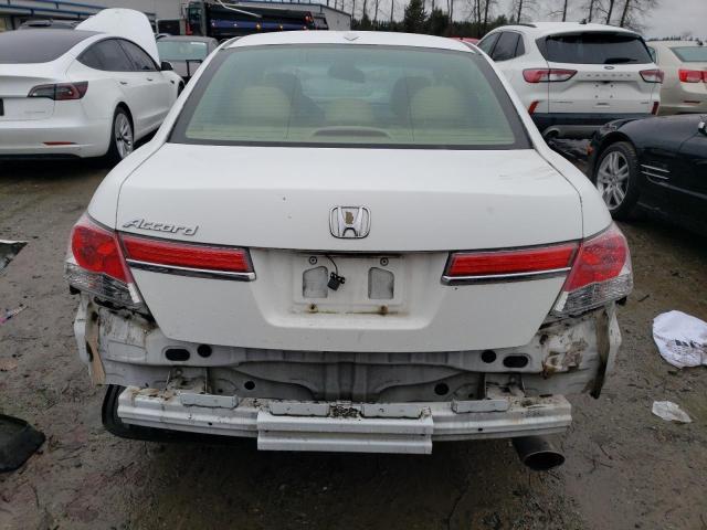 1HGCP2F88BA030511 - 2011 HONDA ACCORD EXL WHITE photo 6