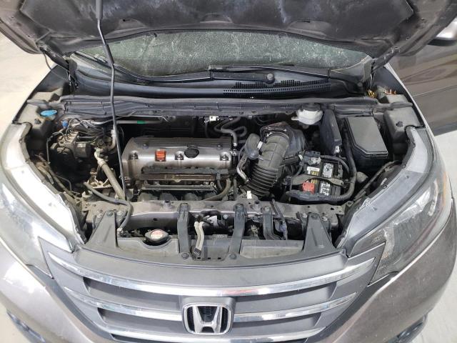 5J6RM4H53CL011722 - 2012 HONDA CR-V EX GRAY photo 12