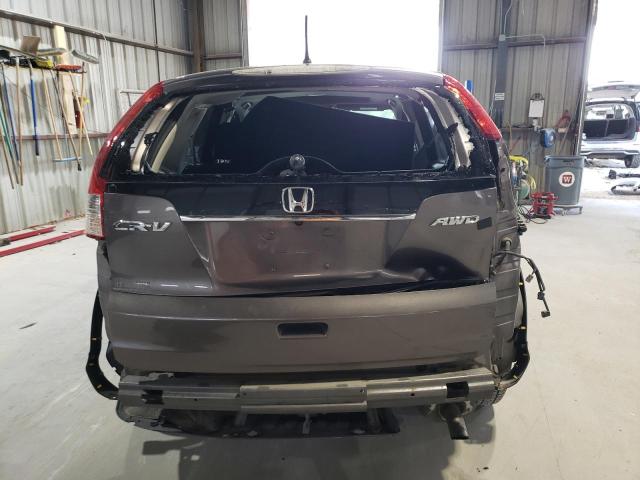5J6RM4H53CL011722 - 2012 HONDA CR-V EX GRAY photo 6