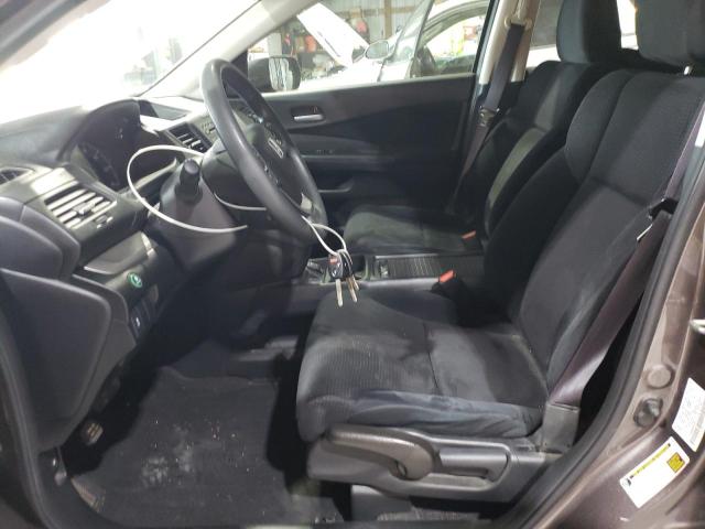 5J6RM4H53CL011722 - 2012 HONDA CR-V EX GRAY photo 7