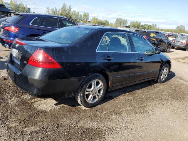 1HGCM56757A804593 - 2007 HONDA ACCORD EX BLACK photo 3
