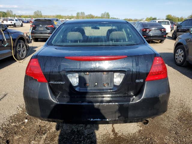1HGCM56757A804593 - 2007 HONDA ACCORD EX BLACK photo 6