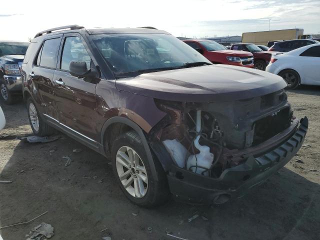 1FMHK8D81CGA97857 - 2012 FORD EXPLORER XLT BURGUNDY photo 4