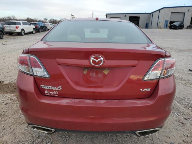 1YVHP82B695M19217 - 2009 MAZDA 6 S RED photo 6