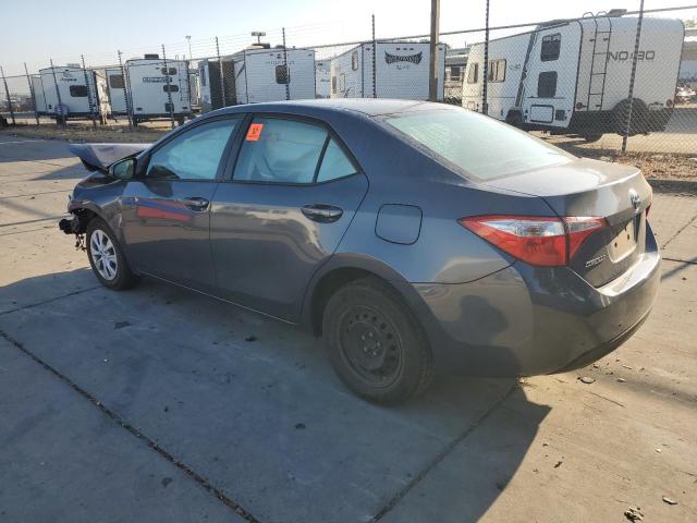 5YFBURHE3GP568471 - 2016 TOYOTA COROLLA L CHARCOAL photo 2