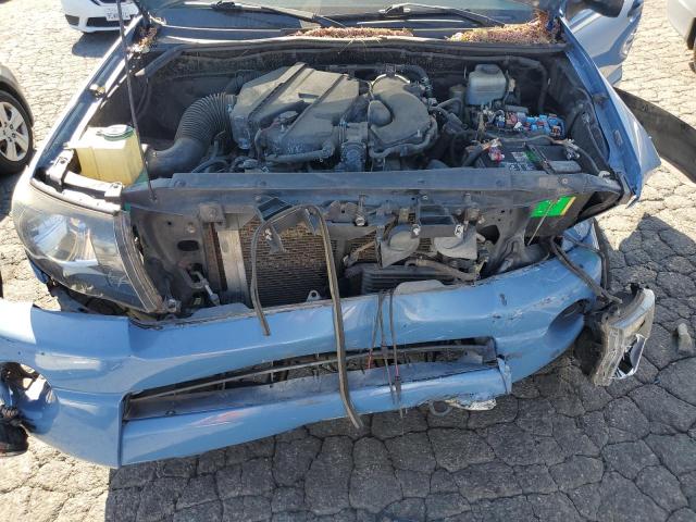 5TELU42N85Z050315 - 2005 TOYOTA TACOMA DOUBLE CAB Niebieski zdjęcie 11