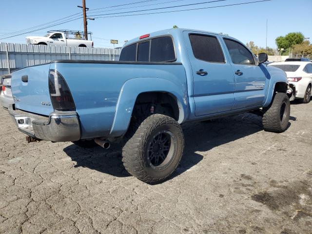 5TELU42N85Z050315 - 2005 TOYOTA TACOMA DOUBLE CAB Niebieski zdjęcie 3