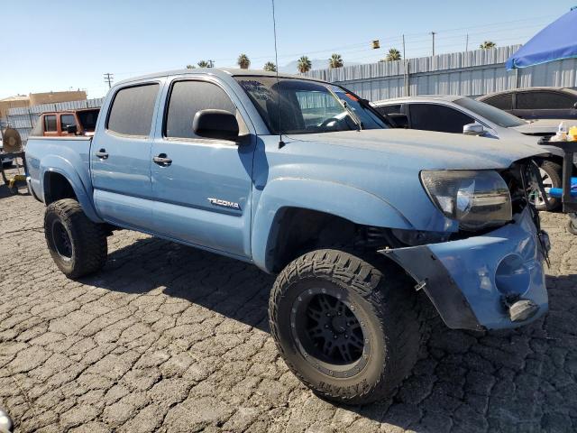 5TELU42N85Z050315 - 2005 TOYOTA TACOMA DOUBLE CAB Niebieski zdjęcie 4
