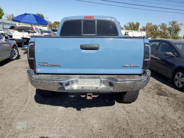 5TELU42N85Z050315 - 2005 TOYOTA TACOMA DOUBLE CAB Niebieski zdjęcie 6