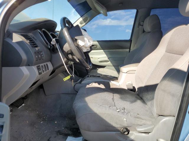 5TELU42N85Z050315 - 2005 TOYOTA TACOMA DOUBLE CAB Niebieski zdjęcie 7