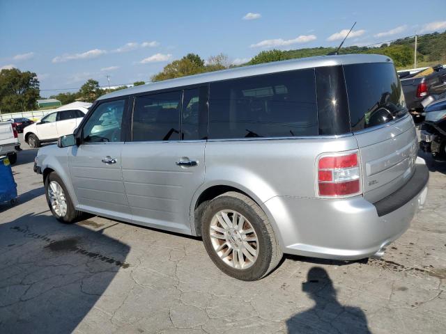 2FMHK6C86GBA21277 - 2016 FORD FLEX SEL SILVER photo 2