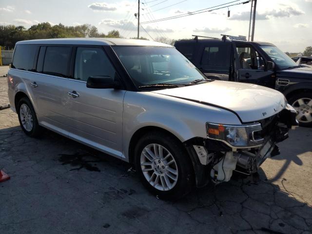 2FMHK6C86GBA21277 - 2016 FORD FLEX SEL SILVER photo 4