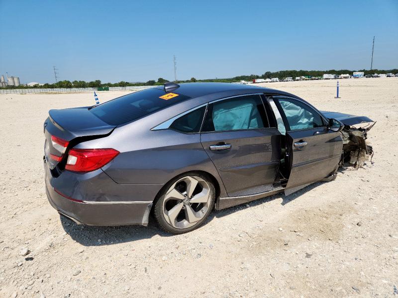 1HGCV2F91KA004198 - 2019 HONDA ACCORD TOURING 灰色 照片 3