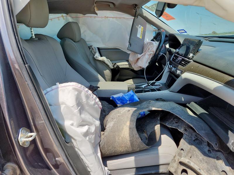 1HGCV2F91KA004198 - 2019 HONDA ACCORD TOURING 灰色 照片 7