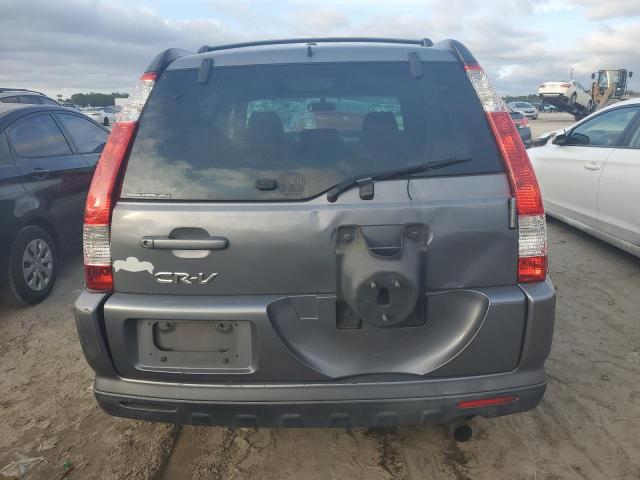 SHSRD78996U408118 - 2006 HONDA CR-V SE GRAY photo 6