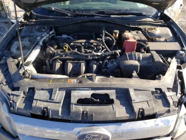 3FAHP0HA8AR344758 - 2010 FORD FUSION SE GRAY photo 11