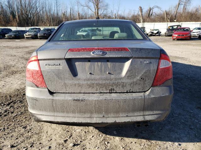 3FAHP0HA8AR344758 - 2010 FORD FUSION SE GRAY photo 6