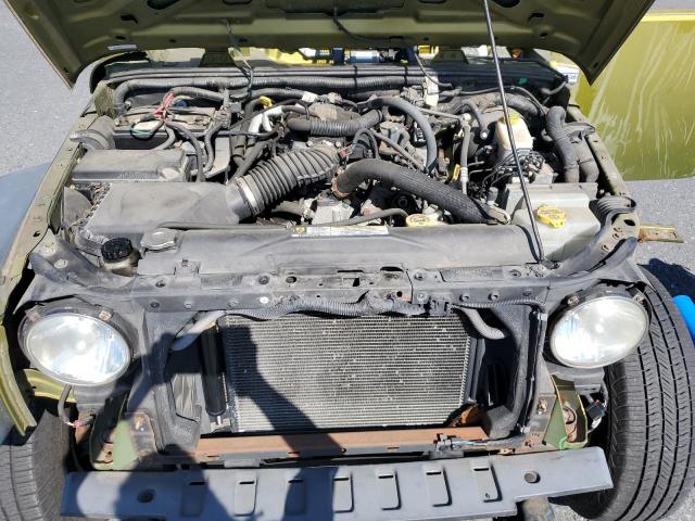 1J4FA24168L525400 - 2008 JEEP WRANGLER X GREEN photo 11