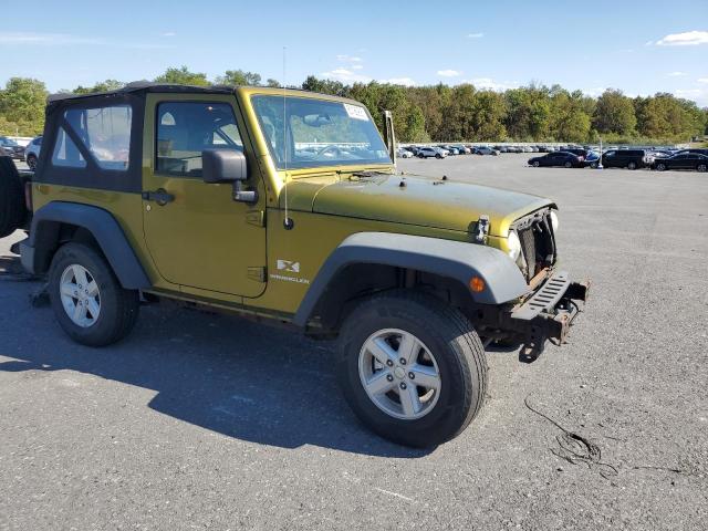 1J4FA24168L525400 - 2008 JEEP WRANGLER X GREEN photo 4