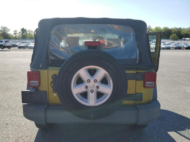 1J4FA24168L525400 - 2008 JEEP WRANGLER X GREEN photo 6