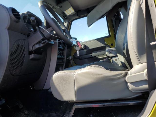 1J4FA24168L525400 - 2008 JEEP WRANGLER X GREEN photo 7