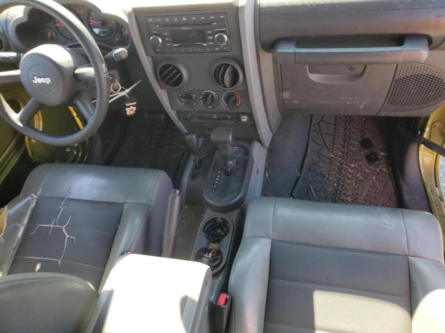 1J4FA24168L525400 - 2008 JEEP WRANGLER X GREEN photo 8
