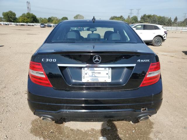 WDDGF8BB6CR205662 - 2012 MERCEDES-BENZ C 300 4MATIC BLACK photo 6