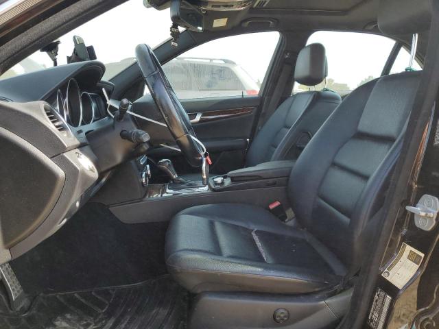 WDDGF8BB6CR205662 - 2012 MERCEDES-BENZ C 300 4MATIC BLACK photo 7