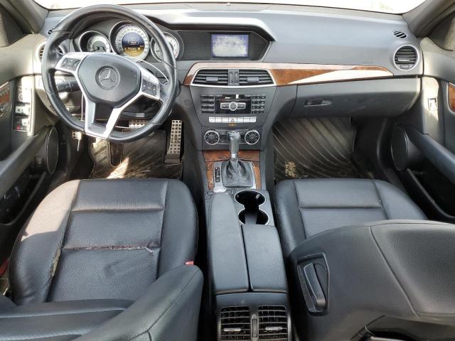 WDDGF8BB6CR205662 - 2012 MERCEDES-BENZ C 300 4MATIC BLACK photo 8