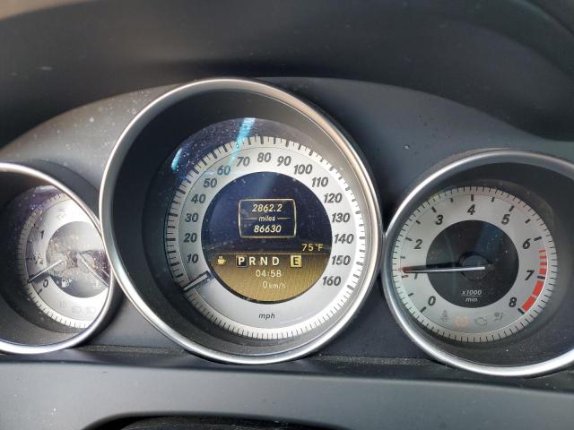 WDDGF8BB6CR205662 - 2012 MERCEDES-BENZ C 300 4MATIC BLACK photo 9