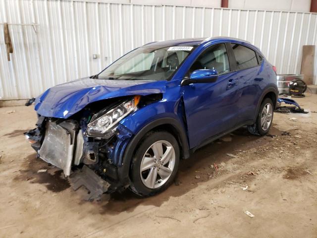 3CZRU6H58KM732613 - 2019 HONDA HR-V EX BLUE photo 1