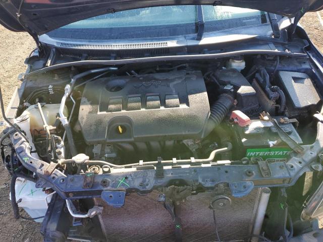 2T1BU4EEXCC882555 - 2012 TOYOTA COROLLA BASE Կապույտ լուսանկար 11