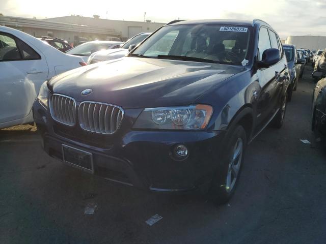 5UXWX5C58CL719329 - 2012 BMW X3 XDRIVE28I BLUE photo 1