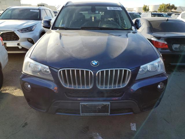 5UXWX5C58CL719329 - 2012 BMW X3 XDRIVE28I BLUE photo 5