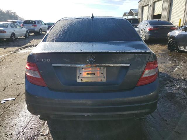 WDDGF56X28R026398 - 2008 MERCEDES-BENZ C 350 BLUE photo 6