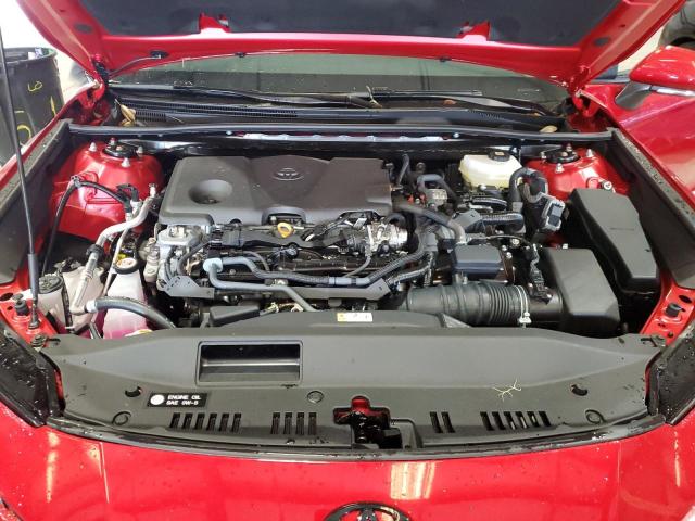 4T1DAACK9SU190664 - 2025 TOYOTA CAMRY XSE RED photo 11
