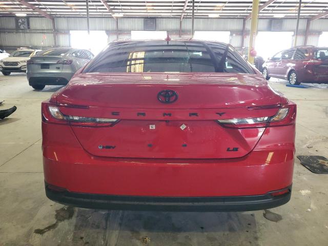 4T1DAACK9SU190664 - 2025 TOYOTA CAMRY XSE RED photo 6