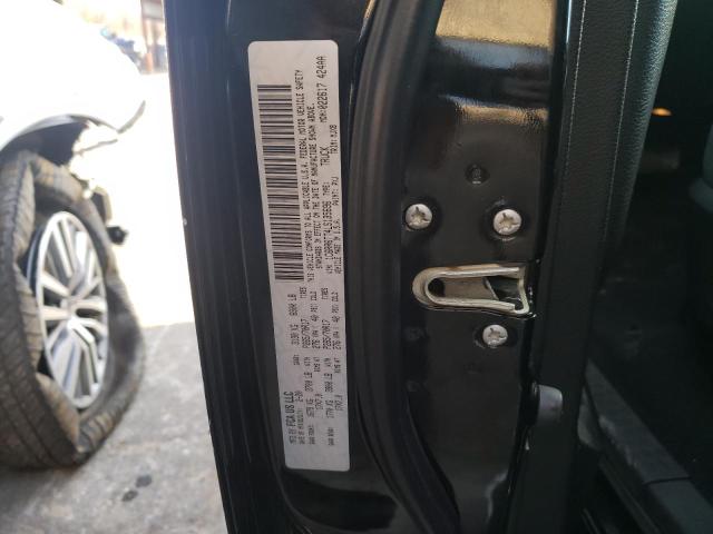 1C6RR6TT4LS135696 - 2020 RAM 1500 CLASS SLT შავი ფოტო 13