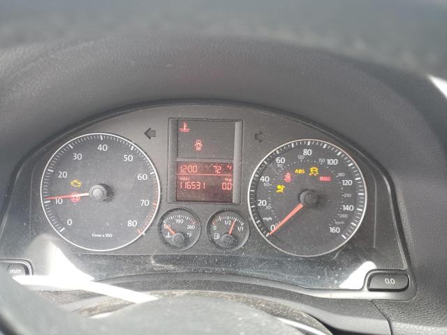 3VWRM71K58M017046 - 2008 VOLKSWAGEN JETTA SE 黑色 照片 9