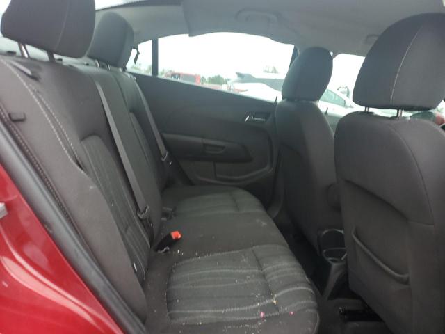 1G1JD5SB1K4127493 - 2019 CHEVROLET SONIC LT წითელი ფოტო 10