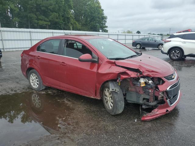 1G1JD5SB1K4127493 - 2019 CHEVROLET SONIC LT წითელი ფოტო 4