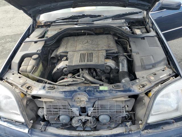 WDBGA70G4VA358140 - 1997 MERCEDES-BENZ S 500 BLUE photo 11