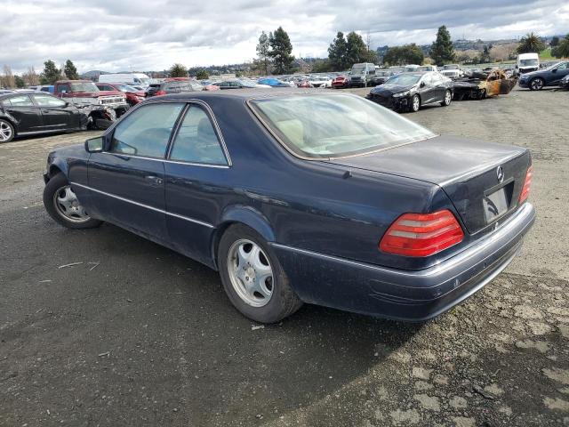 WDBGA70G4VA358140 - 1997 MERCEDES-BENZ S 500 BLUE photo 2