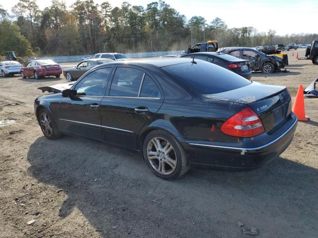 WDBUF70J45A759218 - 2005 MERCEDES-BENZ E 500 BLACK photo 2