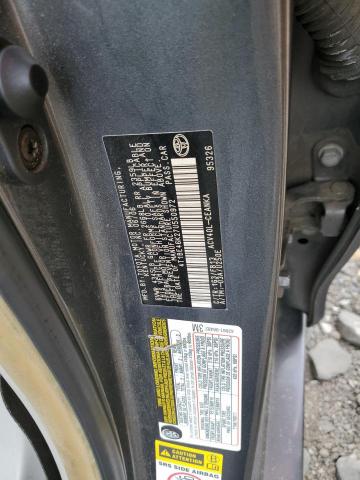 4T1BE46K27U550972 - 2006 TOYOTA CAMRY CE CHARCOAL photo 12